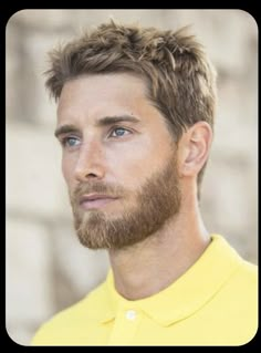 Trendy Mens Haircuts For Straight Hair, Haircuts For Bearded Men, Mens Fade Long On Top, Men Textured Haircut, Blonde Men Haircut, Mens Textured Hairstyles, Men's Hairstyles Short, Mens Haircuts Short Hair, Haircut For Men