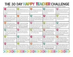 the 30 day happy teacher challenge