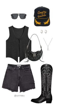 [CommissionsEarned] Country Concert Outfit #Outfitinspo #Westernfashion #Countryconcertoutiftidea #Truckerhat #Fashion #countryconcertoutfitideassummer Country Concert Outfit Ideas Summer, Country Concert Outfit Ideas Fall, Concert Outfit Ideas Fall, Concert Outfit Ideas Summer, Stagecoach Outfits, Stampede Outfit, Outfit Ideas Fall, Concert Outfit Ideas