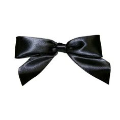 a black bow on a white background