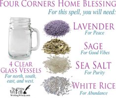 Home Blessing Spell to Attract Peace and Prosperity Into Your House ⋆ The Writing Witch Jar Spells, Home Blessing, Magia Das Ervas, House Blessing, Magick Spells, Wiccan Spell Book, Herbal Magic, Witch Spell, Wiccan Spells