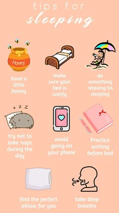 Tips For Sleeping, How To Fall Asleep Quickly, Sleeping Well, How To Get Better