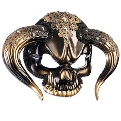 Taurus is the astrological sign of the bull. This bull is not to be messed with, this Taurus Face Masquerade mask mixes the aggressiveness of the bull, in it's dark black and gold coloring, with feminine lace to create a classy but masculine mask. Size: standard. Gender: unisex. Masquerade Mask Black, Black Masquerade Mask, Masquerade Outfit, Mens Masquerade Mask, Monster Mask, Half Mask, Halloween Masquerade, Cool Masks, The Bull