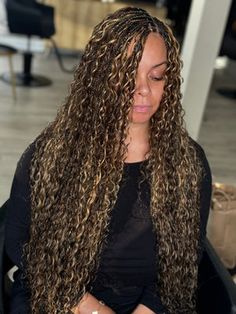 Deep Wave - Fula Beauty Human Hair Braids, Boho Knotless, Braiding Styles, Human Braiding Hair