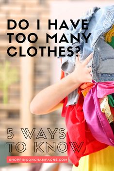 Do You Have too Many Clothes? Take a Quick Quiz to Find Out! #clothes #closet #closetorganization #fashion #style #clothing