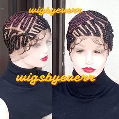 At  WiggsbyEverr  be sure to get your natural looking braided wigs, protective braided Hairstyles, that Save your Edges, while at the same time saving you time, money and getting you ready in a matter of minutes?  *WIG QUALITY IS GUARANTEED Having Alopecia/hair loss we got you covered, our hair laces are suitable and comfortable for your hair needs. A quality braided wig from Wigsbyeverr will help restore confidence giving you the opportunity to wear your favourite braid styles. PLEASE LEAVE THE Bald Style, Kanekalon Braiding Hair, Wig For Black Women, Bald Hair, Braided Wigs, Braided Wig, Cornrows Braids, High Ponytails, Wig Making