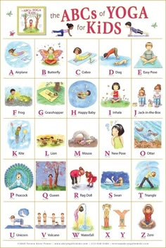 a poster with pictures of children's names in english and spanish, including the letter d