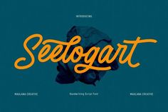 Seelogart Font Commercial font #commercialfont fonts #fonts font #font 4.1405 Handwriting Script Fonts, Serif Fonts