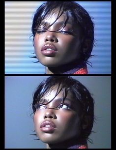 Ryan Destiny for Wonderland Magazine Refrance Photo People, Criss Cross Reference, Ryan Destiny, Photographie Portrait Inspiration, Haikou, Riot Grrrl, Looks Black, Ex Machina, Grunge Hair