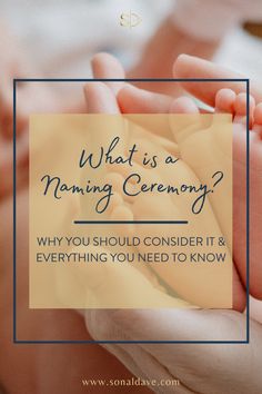 a person holding a baby in their hands with the words what is a mommy ceremony?