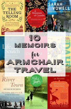 the top ten books for armchair travel