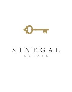 the logo for sinegal estate