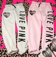 Pink sweats Victoria Outfits, Vs Clothes, Cute Athletic Outfits, Cuffed Sweatpants, Pink Outfits Victoria Secret, Pink Clothes, Pink Sweats, Cute Gym Outfits