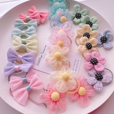 These Toddler Hair ties are Perfect Size, holds up hair well when kids move. Stay in toddler hair without slipping. They comes in assorted colors hair ties a variety of cute Flowers and bow, matching perfectly with kids everyday outfits. Available in 7 color different set. More designs are available please visit our shop.  Colours may be slightly different depending on your screen settings. ♥Coution: Accessories should not be treated as toys, as with all small items, please use caution with use especially with very young children. This items should be used under adult supervision. Buyer assumes all responsibility.  🌸See our entire collection here: https://www.etsy.com/shop/LittlehoopTreasures 🙏thank you for supporting our small business Toddler Bow, Toddler Hair Bows, Kids Moves, Colors Hair, Hair Elastic, Toddler Bows, Baby Flower, Cute Flowers