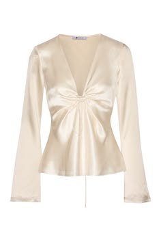 Satin Blouse Shirts, Satin Tops, Mode Zara, Mode Chanel, Satin Top, Mode Inspo, Satin Blouse, Cotton Blouse, Mode Inspiration