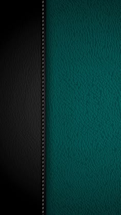 a black and green leather background with stitching