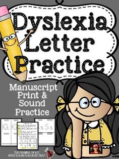 Dyslexia Manuscript Letter Practice {Complete Packet Letters A-Z- Dysgraphia Handwriting Practice. Using this packet for my students having difficulty with print is amazing! It helps them with the letter formation and letter practice as well with having them practice the sounds that we are working on. Cursive Practice Sheets, 8th Grade Reading, Dyslexic Students, Letter Practice, Reading Specialist, Letter Formation, Reading Intervention, Lettering Practice, School Help