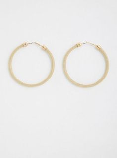 Lightweight mesh has a gold-tone finish for a large hoop earring that won't weigh you down. Post back. 3” diameter. Imported. The best plus size women's gold mesh hoop earrings in gold. Large Hoop Earrings, Earrings In Gold, Gold Tones, Jewelry Accessories, Jewelry Earrings, Hoop Earrings, Mesh, Plus Size, Gold