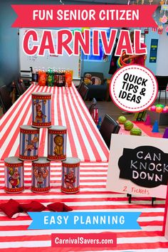 image shows carnival game for a senior living facility or nursing home Geriatric Activities, Fun Family Christmas Games, Nursing Home Activities, Fall Carnival, Carnival Ideas, Fundraising Activities, Carnival Decorations, Activity Director