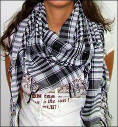 Shemagh Scarf, Pashmina Hijab, Cooling Scarf, Pashmina Scarf, Checkered Pattern, Sarong, Square Scarf, Scarf Shawl, Teen Fashion