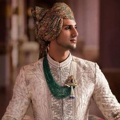 Groom Jewelry, Indian Groom Dress, Groom Dress Men, Groom Photoshoot, Indian Wedding Fashion, Indian Men Fashion