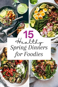 the top ten healthy spring dinners for foodies