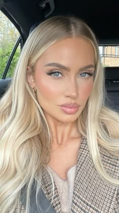 Natural Makeup Styles, Bridal Makeup For Blondes, No Make Up Make Up Look, Natural Makeup Style, Fair Skin Makeup, Pale Makeup, Festival Make Up, Natural Prom Makeup, Natural Glam Makeup