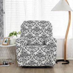 Fabric:Polyester; Crafts:Reactive Print; What's in the box:Sofa Cover1; Type:Recliner Chair Cover; Style:Botanical / Plants,Floral / Flower; Pattern:Floral / Flower,Floral,Plants; Features:Dustproof,Stretch,Soft; Listing Date:09/07/2022; Production mode:External procurement; Product Care Instructions:Machine Washable (Under 30  Celsius),Handwash Only(Under 30  Celsius) Lazy Boy Chair, Recliner Chair Covers, Recliner Couch, Recliner Cover, Lazy Boy, Printed Sofa, Recliner Slipcover, Armchair Slipcover, Slip Covers Couch