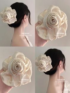 Κούρεμα Bob, Classic Wedding Hair, Diy Hair Scrunchies, Diy Hair Accessories Ribbon, Hair Tie Accessories, Birthday Hairstyles, Easy Bun Hairstyles, Hair Accessories Collection, Fishtail Braid