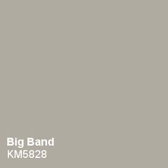 a gray color with the words big band km588