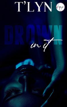 the cover of drown and fly by tyn, featuring a woman's hand on her chest