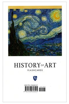 a book cover with an image of the starry night