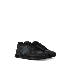 LOUIS VUITTON® - Run Away Sneaker - Black Luxury Black Sneakers With Ventilation, Louis Vuitton Shoes Mens Louis Vuitton Official, Luxury Black Lace-up Sneakers, Louis Vuitton Men Shoes Louis Vuitton Official, Louis Vuitton Time Out Sneakers Black, Louis Vuitton Rivoli Sneaker, Louis Vuitton Shoes Sneakers Men $250, Louis Vuitton Men Shoes, Slouchy Bag