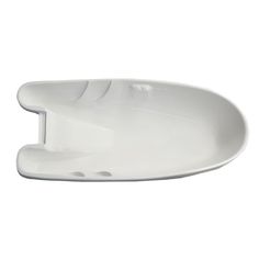 a white porcelain sink on a white background