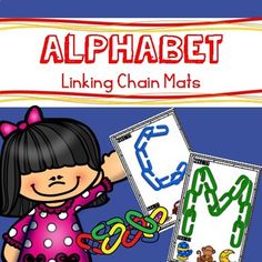 Linking chain alphabet mats are a fun and hands on way for students to practice making letters A-Z as well as pictures with that beginning sound.  Great fine motor practice for students as well!Each mat has an uppercase letter for students to make out of linking chains and 3 pictures that begin with that letter.  These work great for early finishers, as a literacy center or morning work. Making Letters, Fine Motor Practice, Beginning Sound, Literacy Center, Early Finishers, Cvc Words, Uppercase Letters, Morning Work