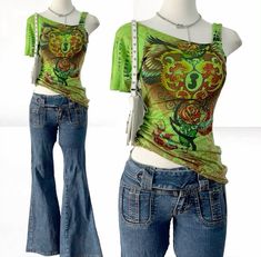 2000s Clothing Png, Solar Punk Fashion, Layering Tops, Mcbling Fashion, Trashy Outfits, Silly Clothes, 2000s Clothes, 2000s Outfits, 2000s Fashion Outfits