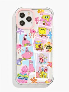 SpongeBob x Skinnydip Photobooth Shock iPhone Case Phone Cases Skinnydip London Spongebob Stuff, Pink Camera, Bottom Of The Sea, Pink Phone, Cartoons Love, Pink Phone Cases