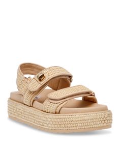 Steve Madden Women's BigMona Strappy Platform Sandals Steve Madden Platform Sandals, Strappy Platform Sandals, Steve Madden Sandals, Flatform Sandals, Footbed Sandals, Womens Sandals Wedges, Designer Sandals, Toe Sandals, Shoe Care