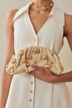 Edgy Bridal, Leather Handbag Patterns, Cult Gaia Bag, Hand Beaded Bag, Colorful Handbags, Embellished Bags, Diy Bags Patterns, The Diva, Ootd Inspo