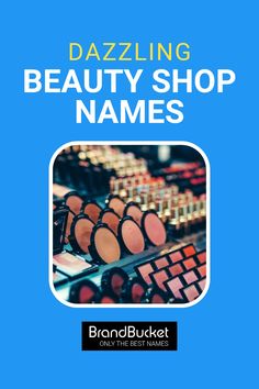 the front cover of dazzleling beauty shop names