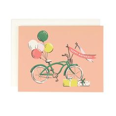 GK AMYHEITMAN Geburtstag Happy Birthday Bicycle, Bicycle Birthday, Bike Card, Bicycle Cards, Cover Paper, Fathers Day Crafts, Cards For Friends, Toddler Crafts, Friend Birthday