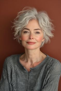 11. Shaggy Pixie for Older Women - Pixie Hairstyles For Women Over 50 - Pixie Hairstyles For Women Over 50 Boots For Women Over 50, Shaggy Pixie Cuts, Out Hairstyles, Shaggy Pixie, Older Women's Hairstyles, Short Curly Pixie, Choppy Haircuts, Funky Short Hair, Grey Hair Styles For Women