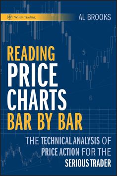 the book cover for reading price chart bar by bar