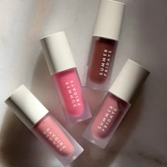 Summer Fridays Dream Lip Oil, Summer Fridays Lip Oil, Lip Products Aesthetic, Lip Gloss Pink, Hydrating Lip Oil, Preppy Makeup