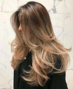 Summer Haircuts, Long Layered Hair, Long Straight Hair, Hair Inspo Color