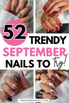 50+ September Nails You Must Copy This Year; floral nails fall! This includes september nails designs, september nails ideas, september nails 2024, september nails designs color fall, september nails almond, september nails acrylic, september nails square & more! This also includes september nail art, september nail ideas, september nail colors, september nail ideas gel, fall nails, fall nail art, fall nails designs, fall nails ideas & more! #septembernails #septembernailsdesigns #septembernailsideas #fallnails Almond Nails September 2024, Bright September Nails, Sept Nails 2024, September Nail Ideas 2024, September Nails 2024, Cute September Nails, September Nails Designs