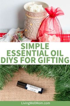 Homemade is the way to the heart, so make one of these wonderful essential oil gifts for those you love. Or fill a gift basket with a few if you can’t choose just one! With these DIY recipes, the holiday season has never smelled better! Diy Gifts Using Essential Oils, Essential Oil Holiday Gifts, Doterra Diy Gifts, Essential Oil Christmas Gifts, Diy Gifts With Essential Oils, Diy Essential Oil Gifts, Essential Oil Gift Ideas, Diy Holiday Gift Ideas