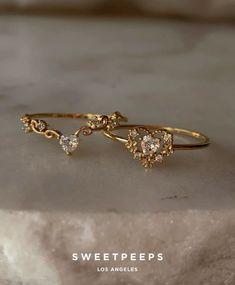 Aesthetic Promise Rings Gold, Elegant Gold Crystal Promise Ring, Nature-inspired Gold Promise Rings, Celestial Rings Gold, Gold Nature-inspired Flower Promise Ring, Pagan Marriage, Gold Coquette Jewelry, Pure Gold Ring, Fairy Tale Jewelry