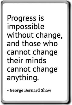 george bernard shaw quote on progress