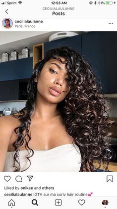 Laulanne Cecilia, Crazy Curly Hair, Silver Haired Beauties, Black Curls, Curls For The Girls, Lazy Hairstyles, Natural Curls Hairstyles, Curly Hair Inspiration, Curly Hair Routine